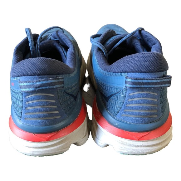 HOKA One Mens Bondi 7 Running Tennis Shoes Size 12 - Picture 4 of 14